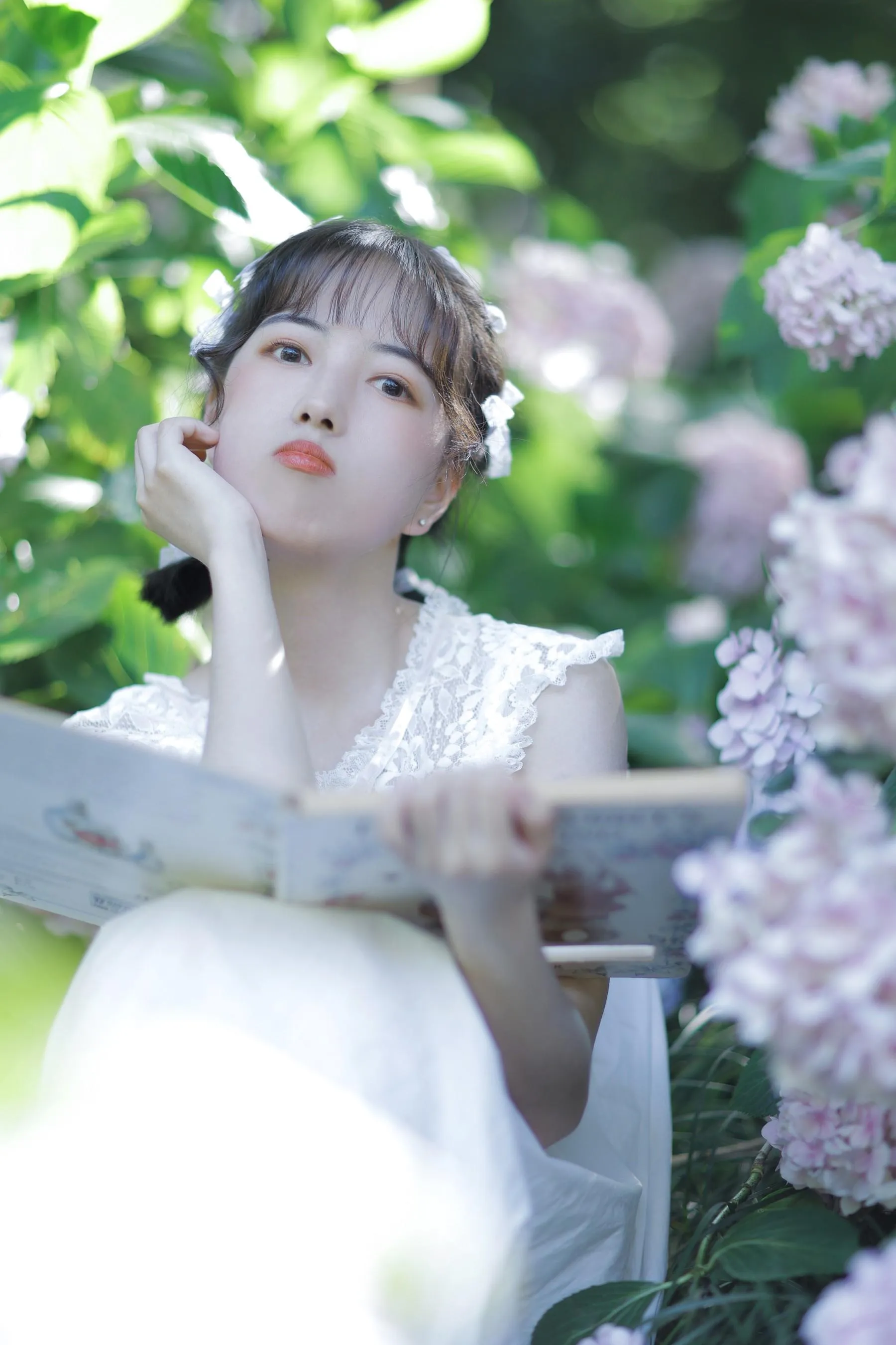 [艺图语] 2022.05.25 花儿与少女 欣雨 [24P]插图3